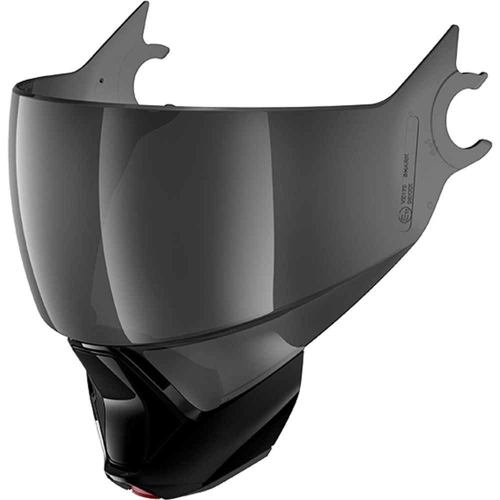 Shark Anti Scratch / Anti Fog Visor Dark Smoke With Black Chin Guard For Evo Jet Helmets