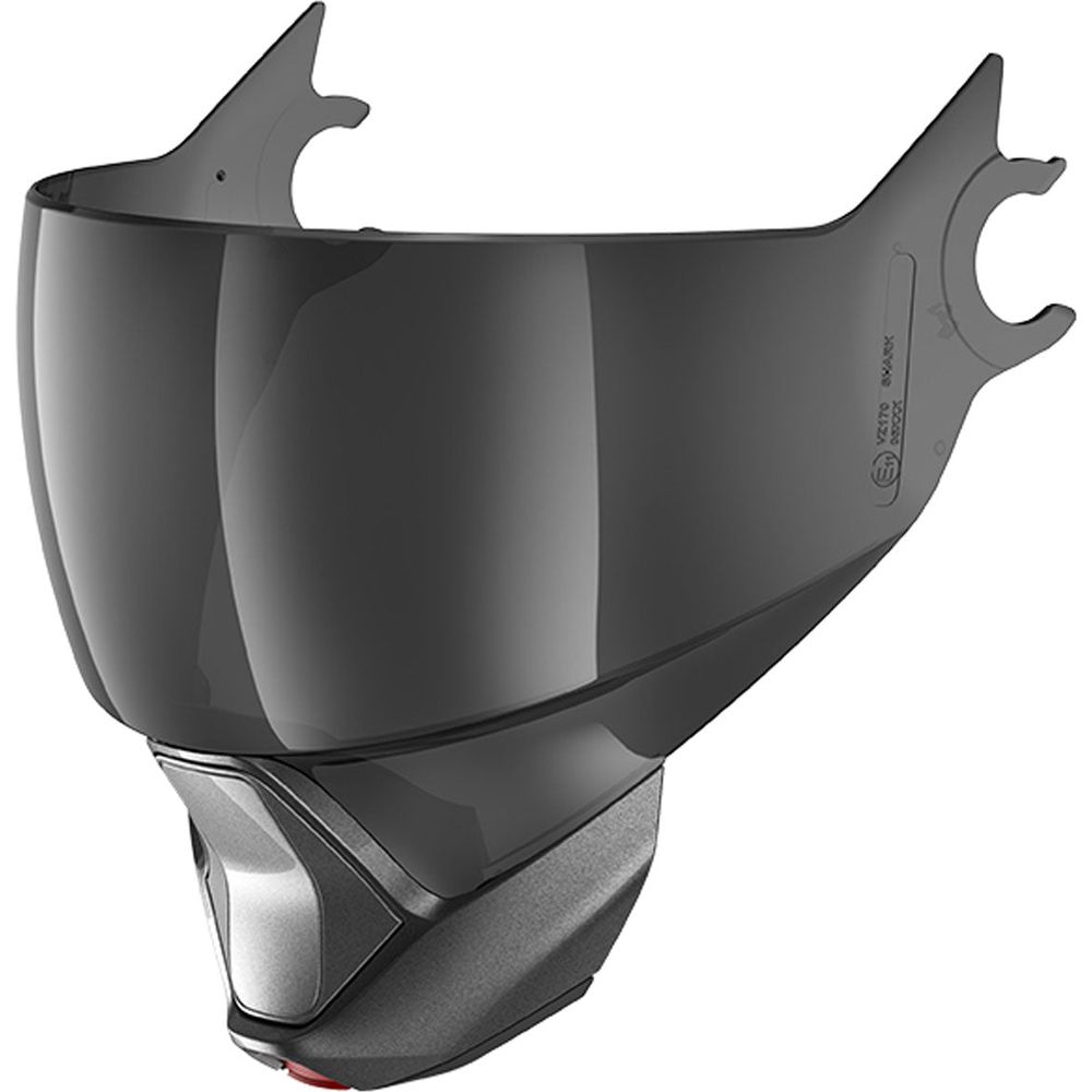 Shark Anti Scratch / Anti Fog Visor Dark Smoke With Grey Chin Guard For Evo Jet Helmets