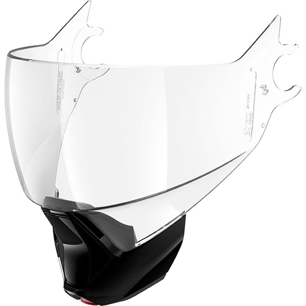 Shark Anti Scratch / Anti Fog Visor Clear With Black Chin Guard For Evo Jet Helmets