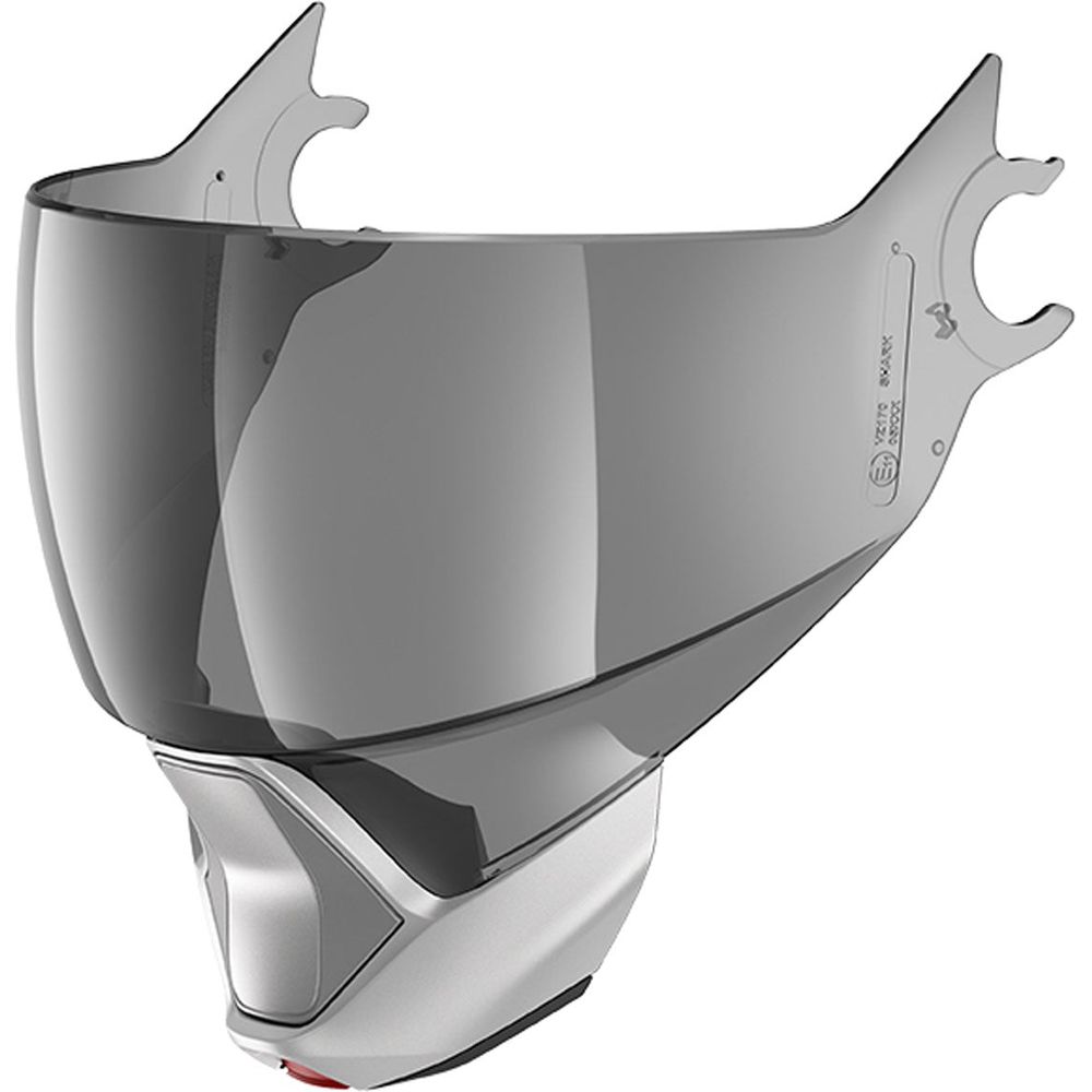 Shark Anti Scratch / Anti Fog Visor Light Tint With Silver Chin Guard For Evo Jet Helmets