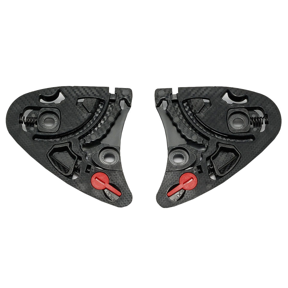 Shoei CWR F2R Base Plates Black For X SPR Pro Helmets - FREE UK Shipping, FREE 365 Day Returns | Moto Central