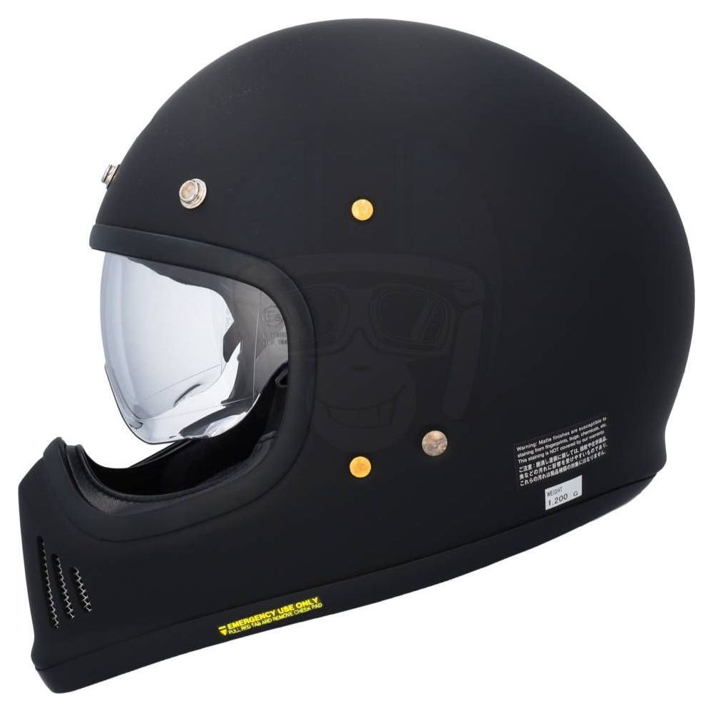 Shoei Ex-Zero Plain Full Face Helmet Matt Black