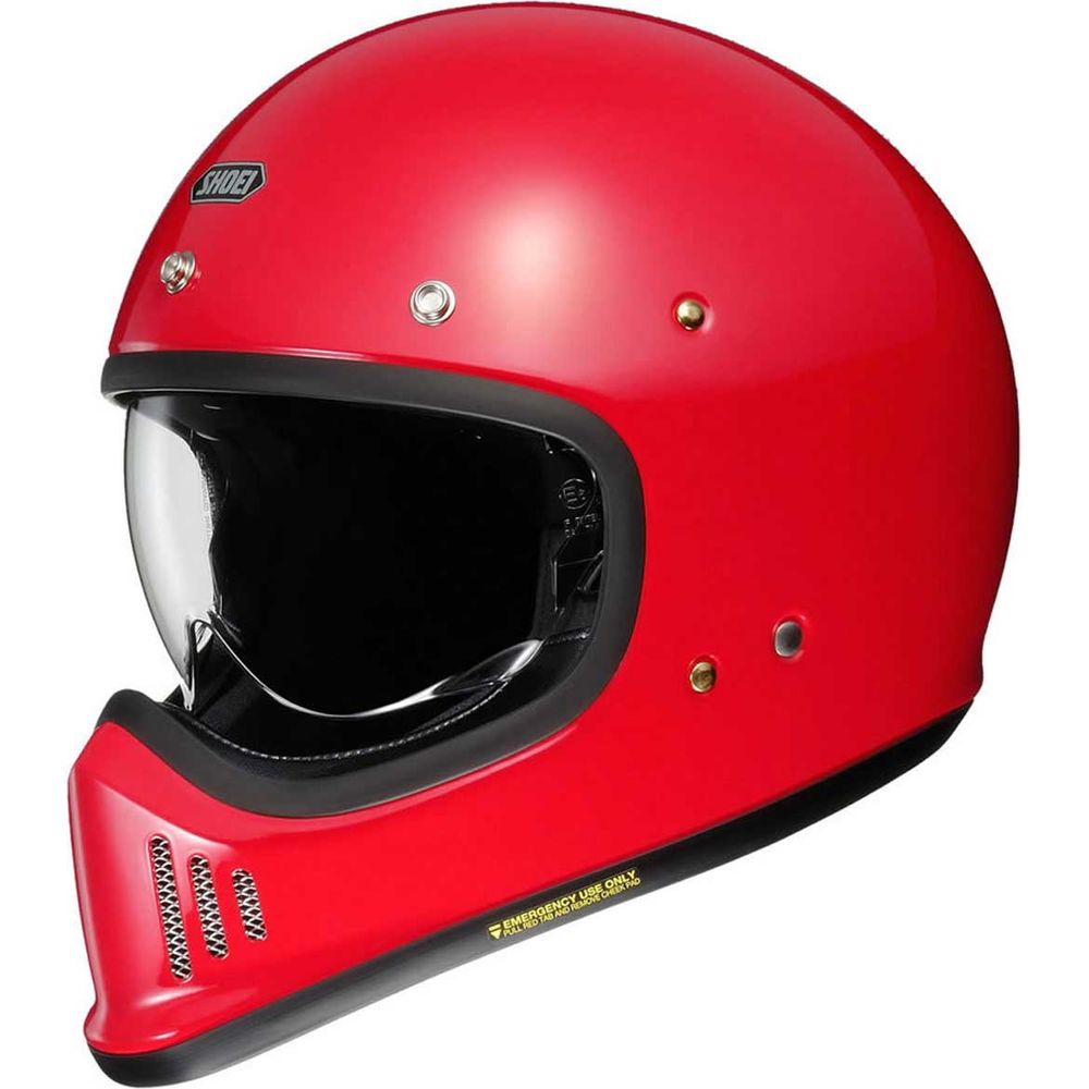 Shoei Ex Zero Full Face Helmet Red