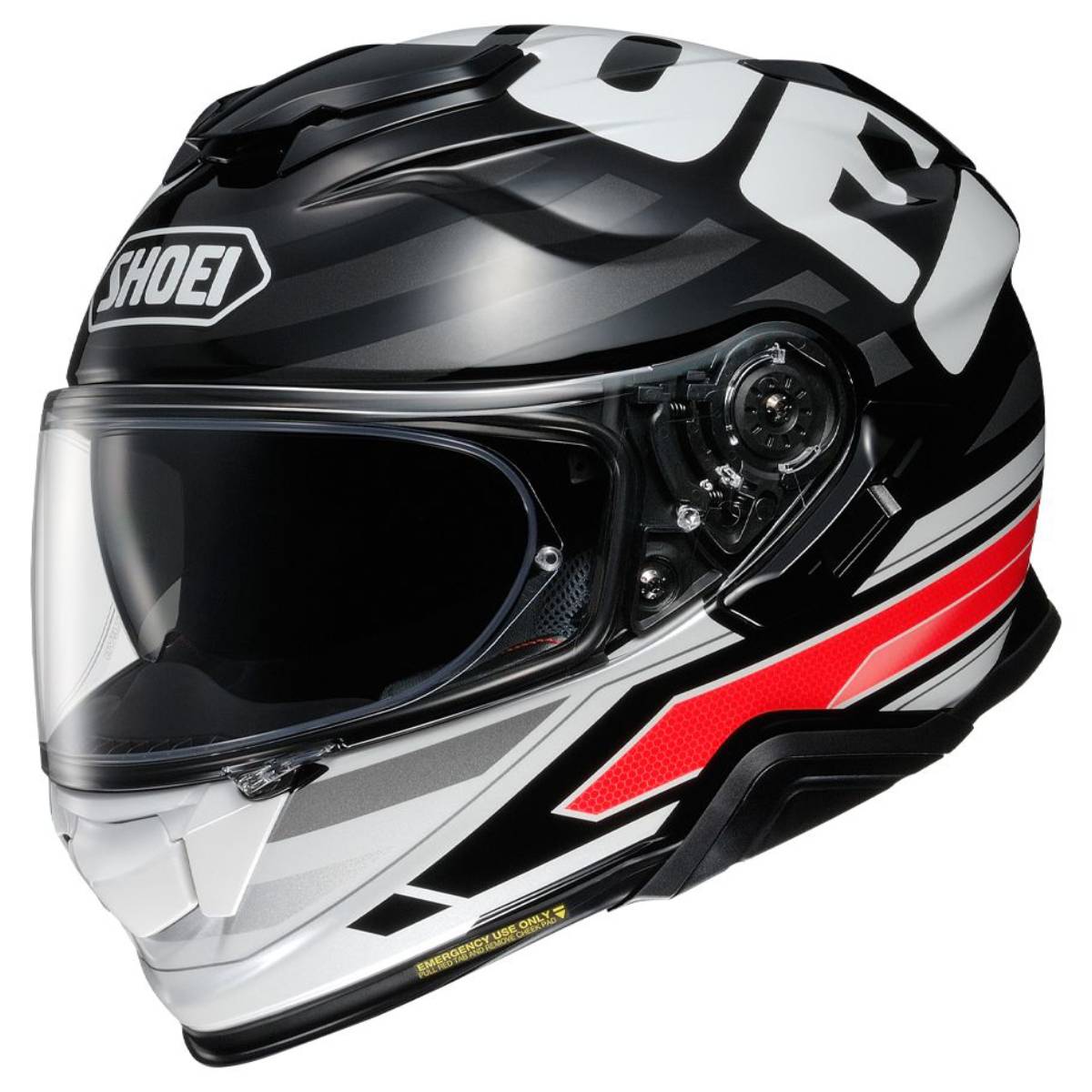 Shoei GT Air 2 Insignia Full Face Helmet TC-1 Black / White / Red