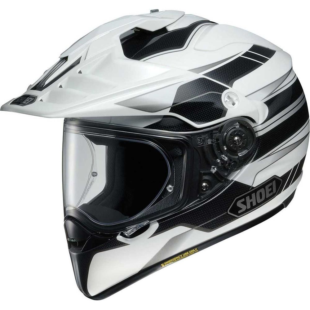 Shoei Hornet ADV Navigate TC-6 Adventure Helmet Black / White