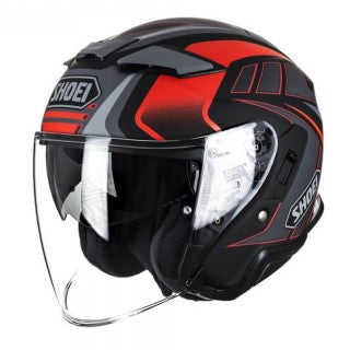 Shoei J-Cruise 2 Aglero TC1 Open Face Helmet Red