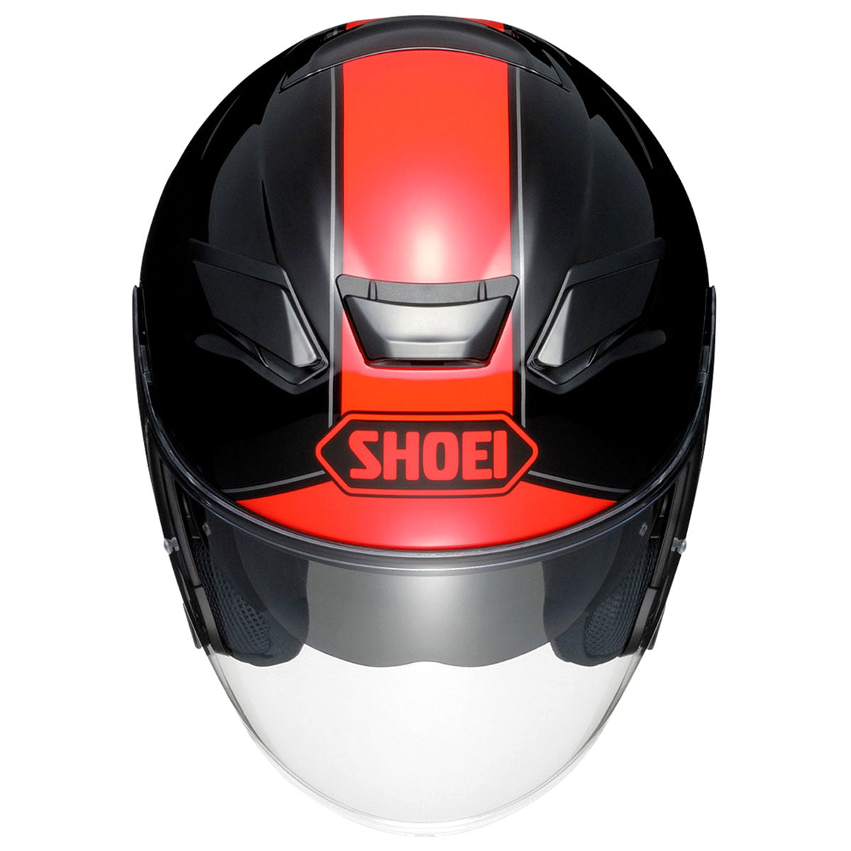 Shoei J-Cruise 2 Adagio TC-1 Open Face Helmet Black / Red