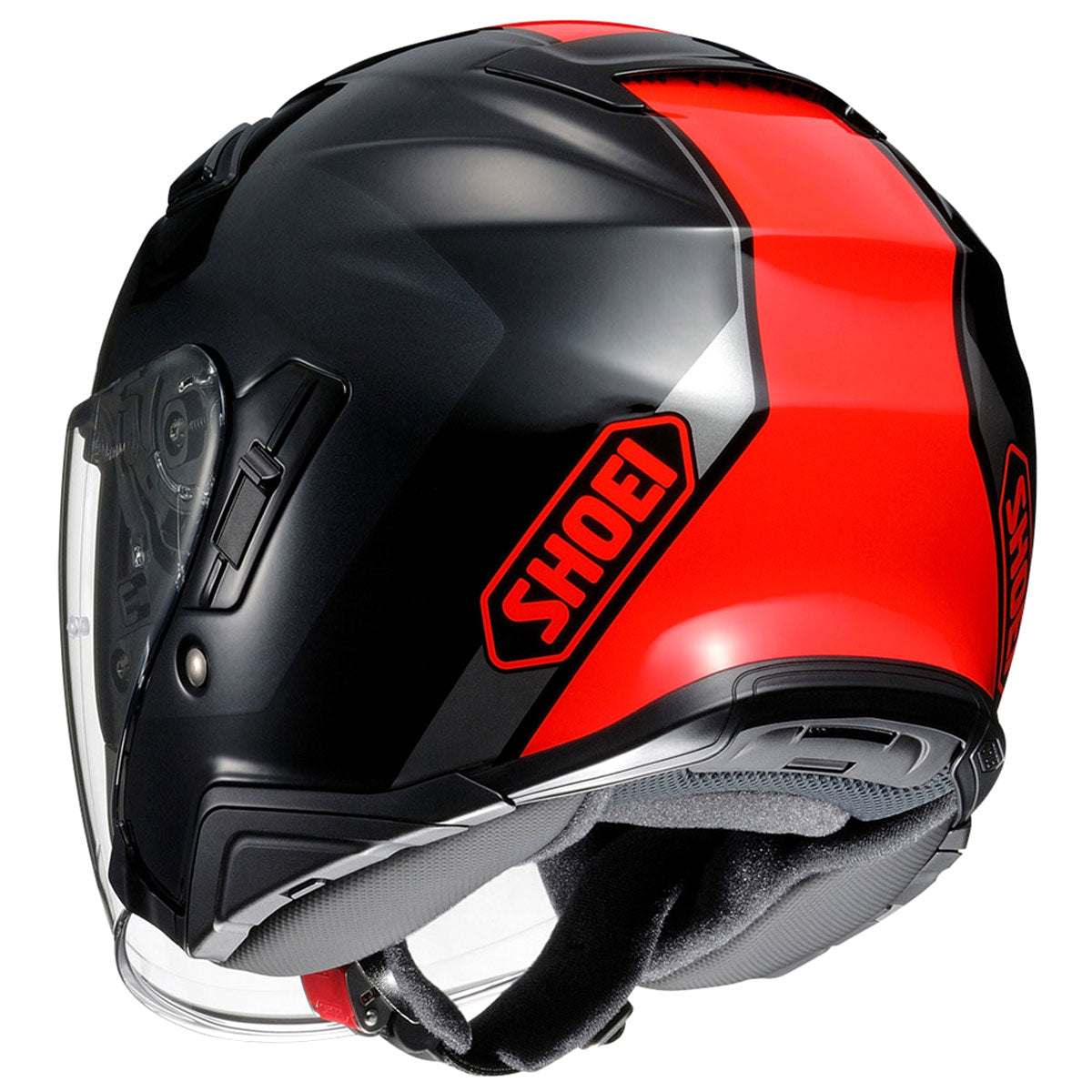 Shoei J-Cruise 2 Adagio TC-1 Open Face Helmet Black / Red