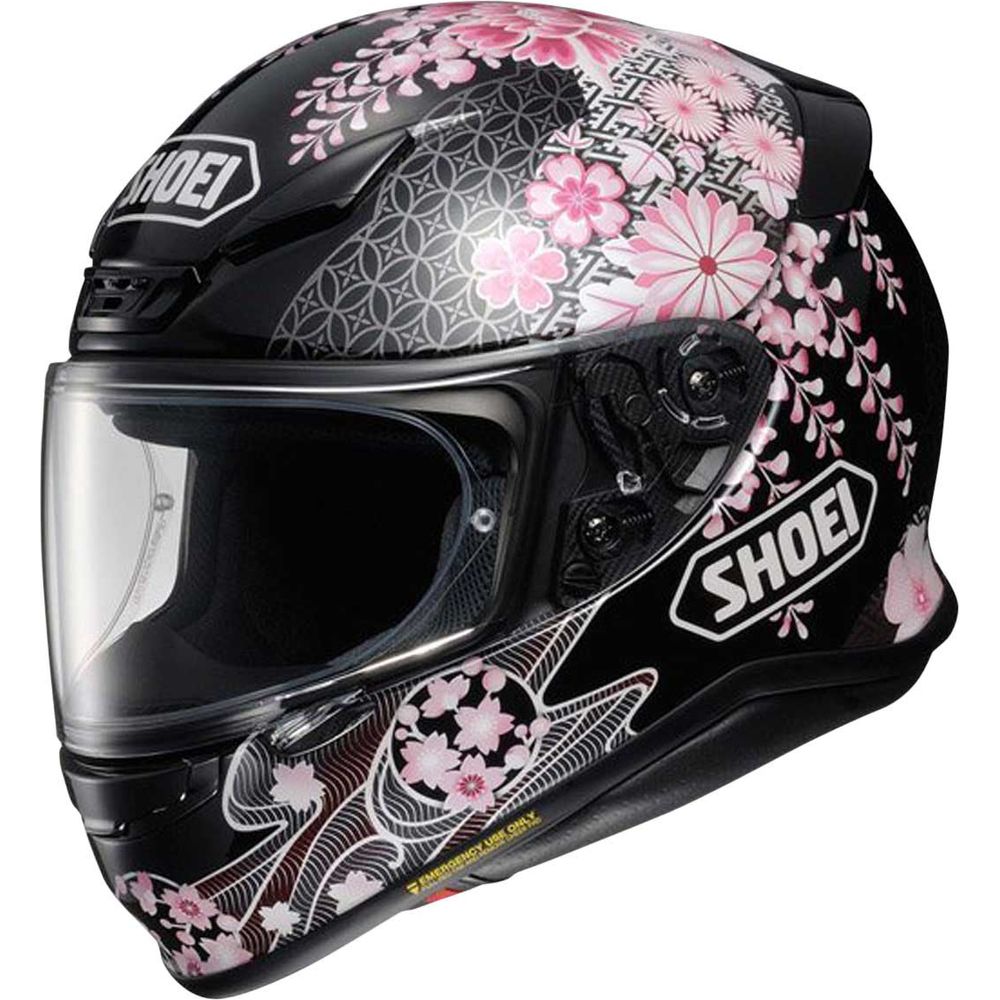 Shoei NXR Harmonic TC-10 Full Face Helmet Black / Pink