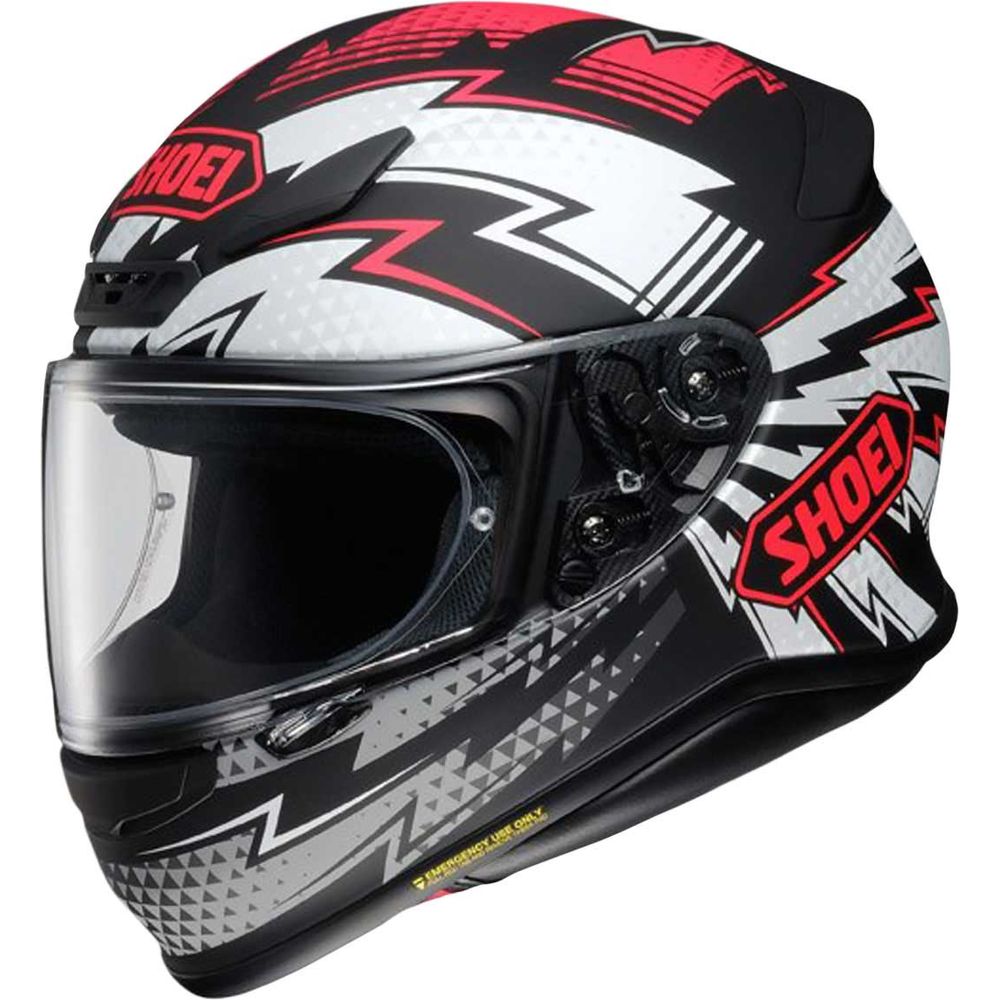 Shoei NXR Variable TC-1 Full Face Helmet Black / White / Red