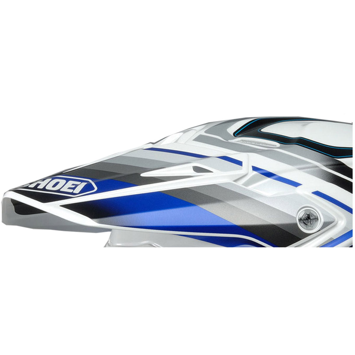 Shoei Peak For VFX WR Pinnacle TC-2 Blue / White Helmet