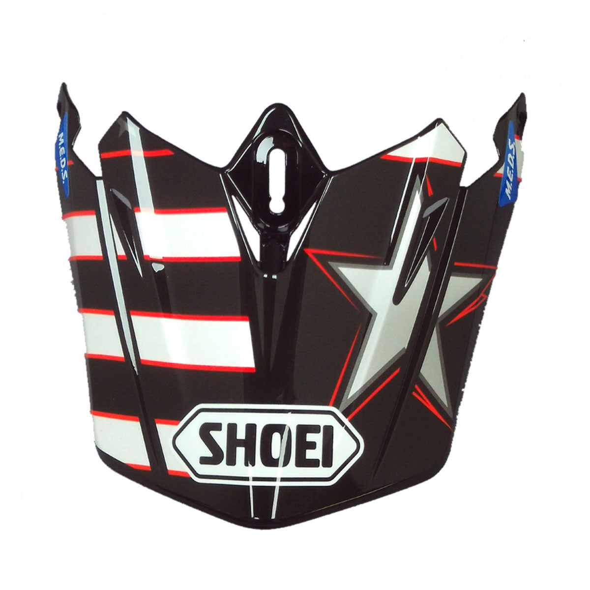 Shoei Peak For VFX WR Grant TC-1 Black / Red Helmet