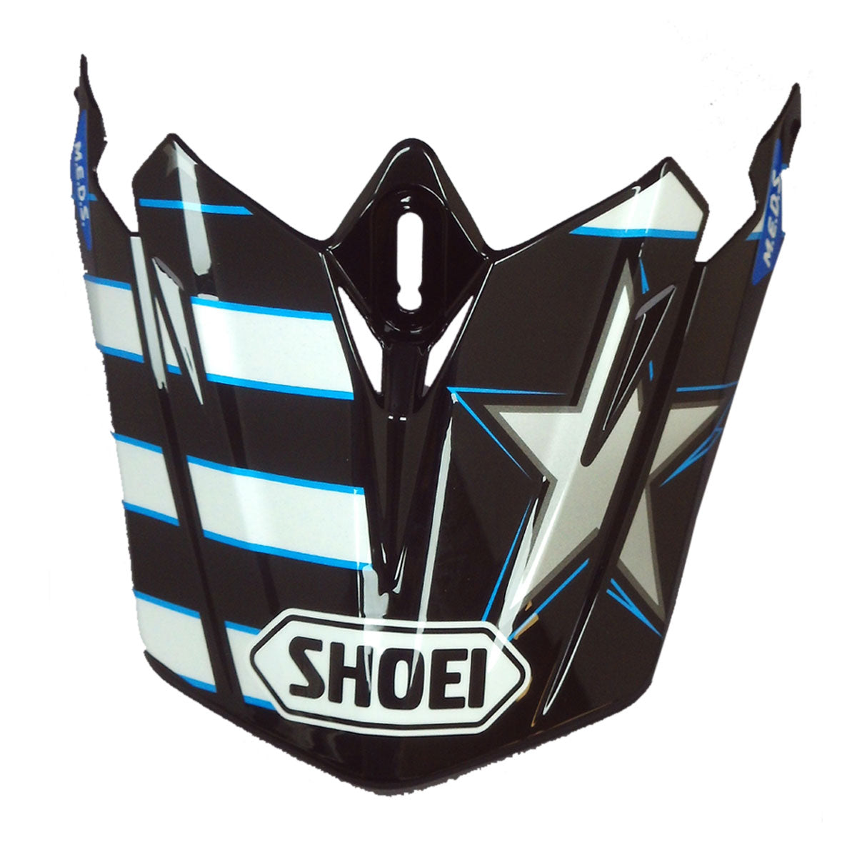 Shoei Peak For VFX WR Grant TC-2 Black / Blue Helmet