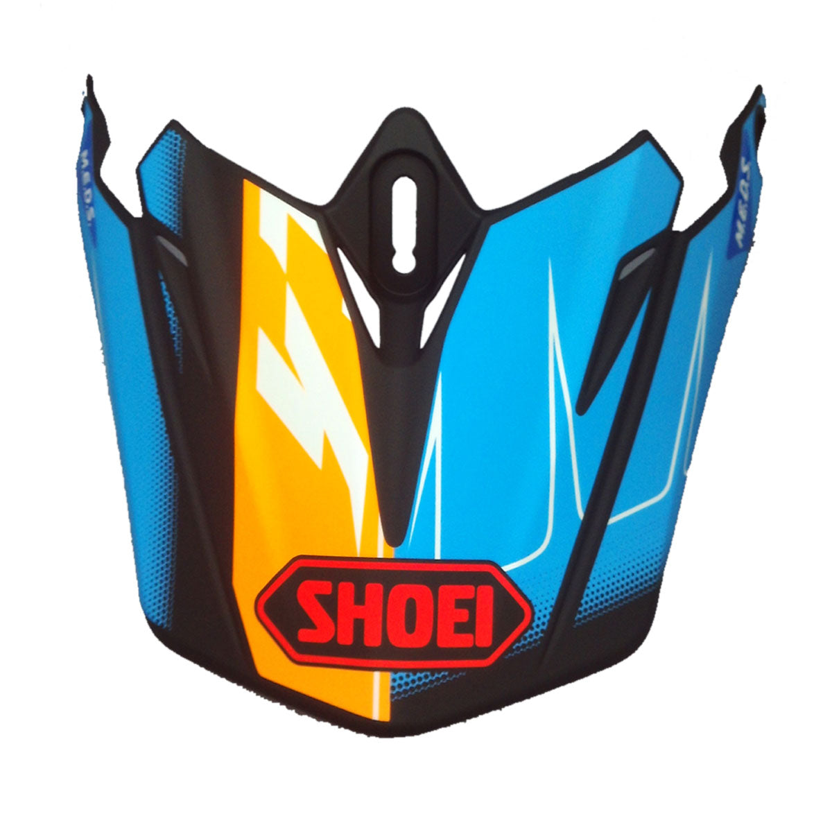 Shoei Peak For VFX WR Zinger TC-10 Blue / Yellow / Red Helmet