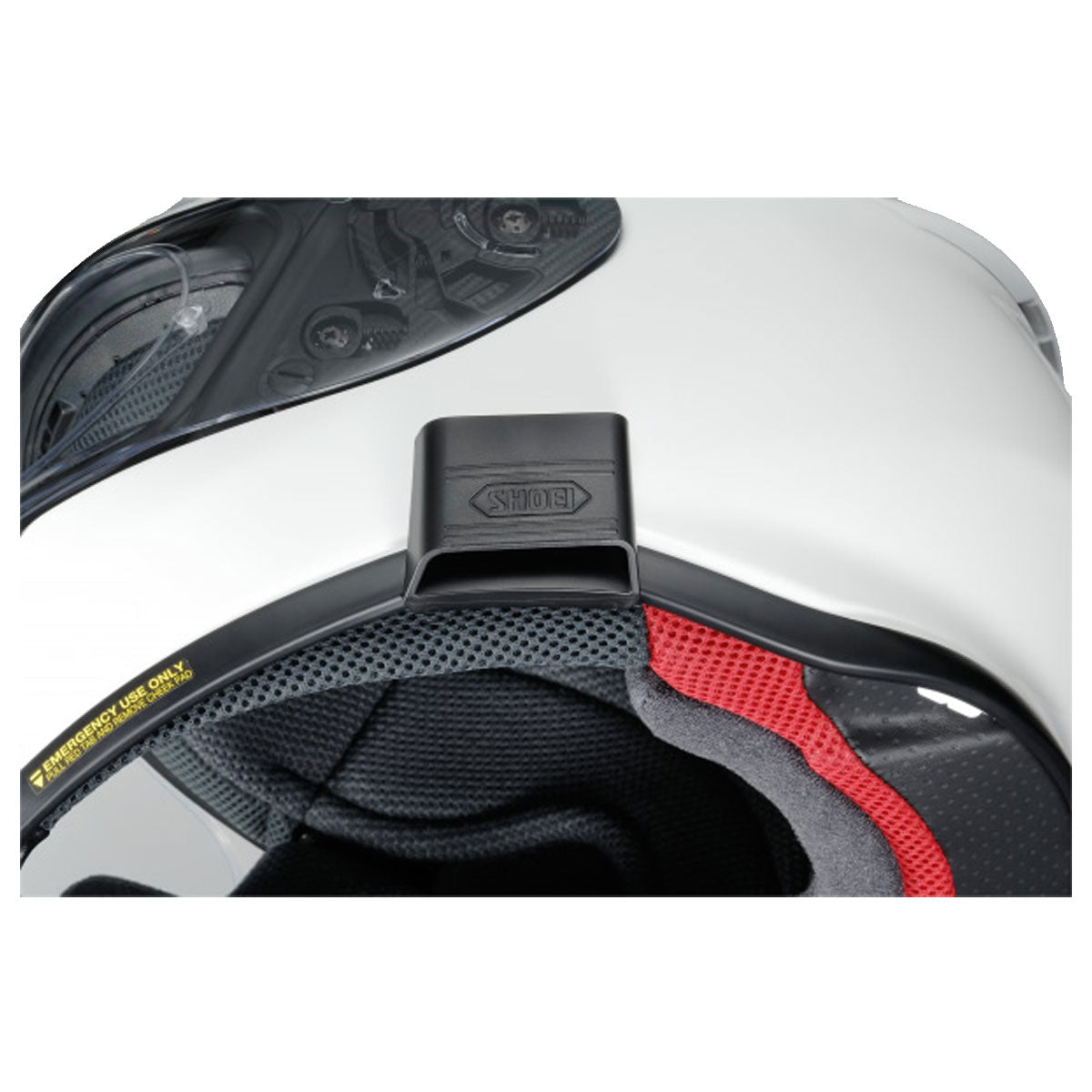 Shoei Universal Intercommunication System Holder Black - FREE UK Shipping, FREE 365 Day Returns | Moto Central