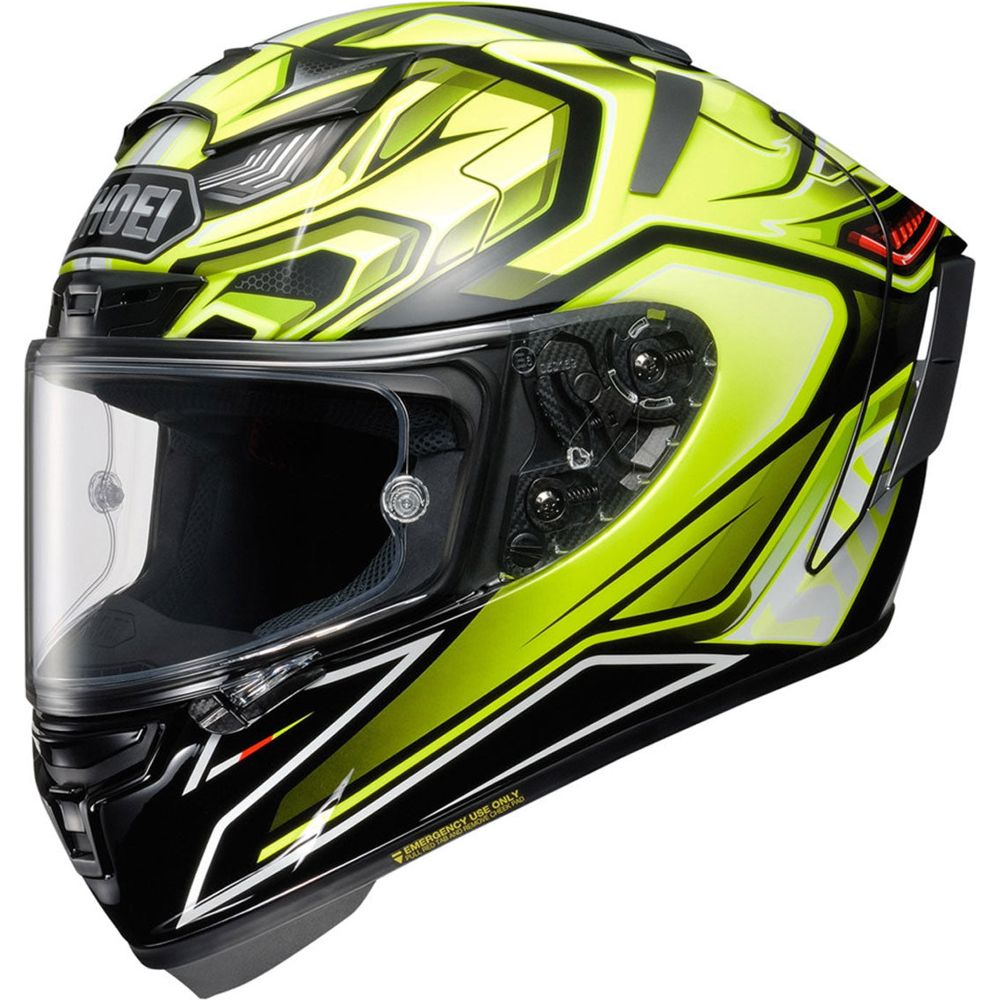 Shoei X Spirit 3 Aerodyne TC-3 Full Face Helmet Yellow