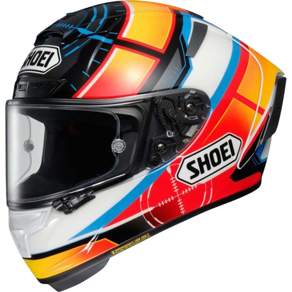 Shoei X Spirit 3 De Angelis Full Face Helmet