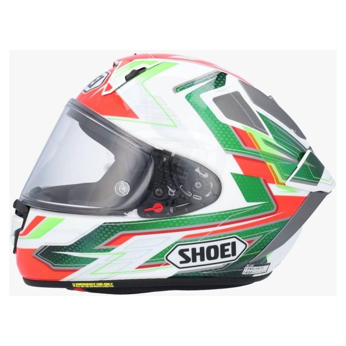 Shoei X-SPR Pro Escalate TC4 Full Face Helmet Green