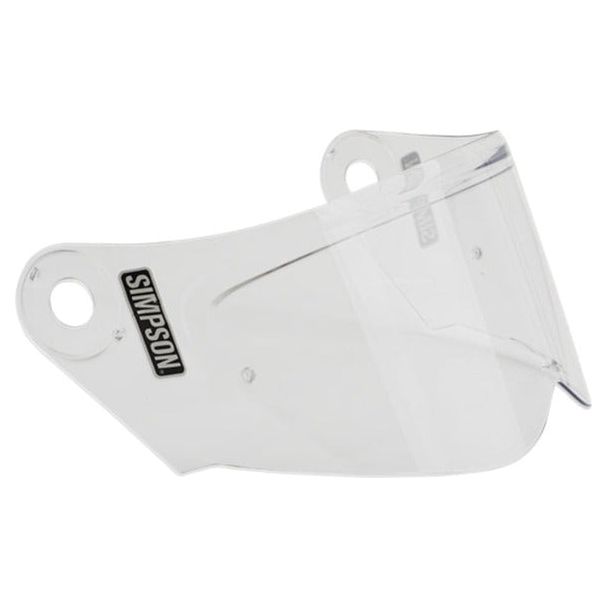 Simpson Visor Clear For Darksome Helmets