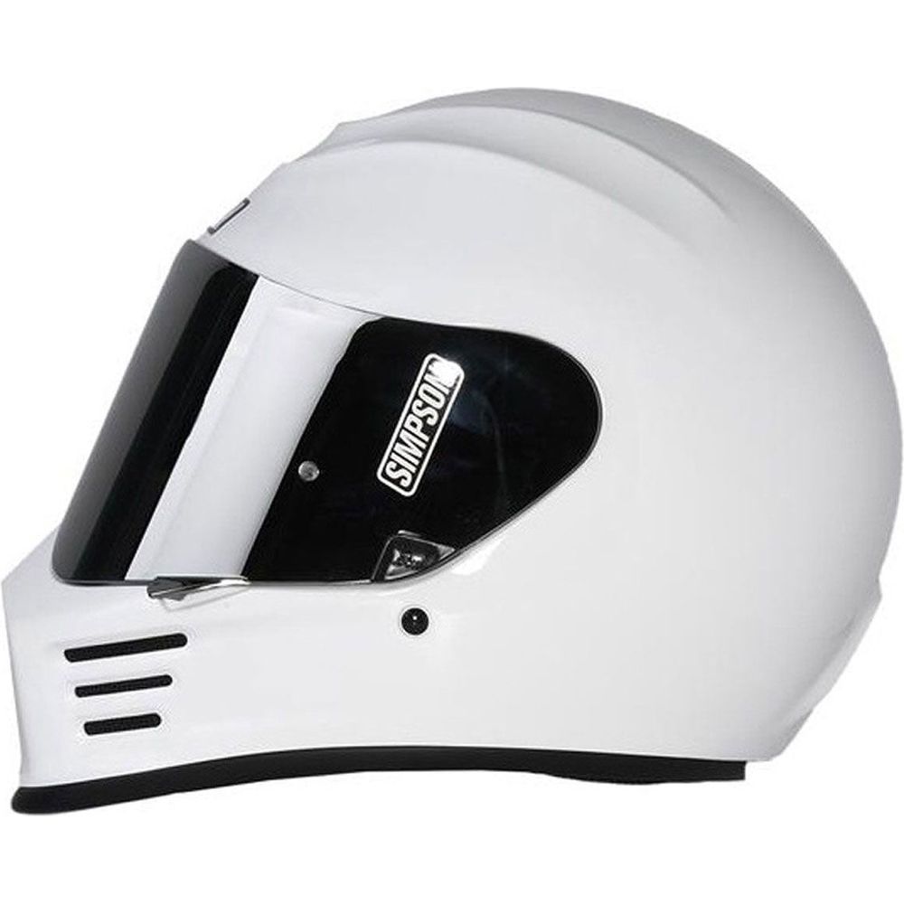 Simpson Speed Full Face Helmet Gloss White