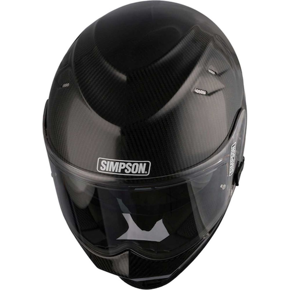 Simpson Venom Full Face Helmet Carbon  - FREE UK Shipping, FREE 365 Day Returns | Moto Central