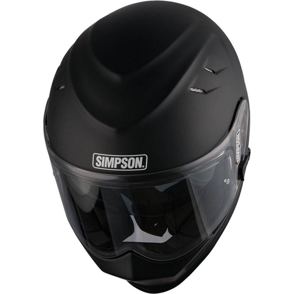 Simpson Venom Solid ECE 22.06 Full Face Helmet Matt Black