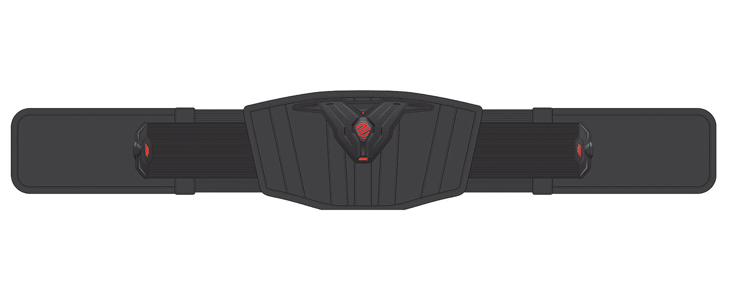 Shot Optimal Kids Kidney Belt Black / Red