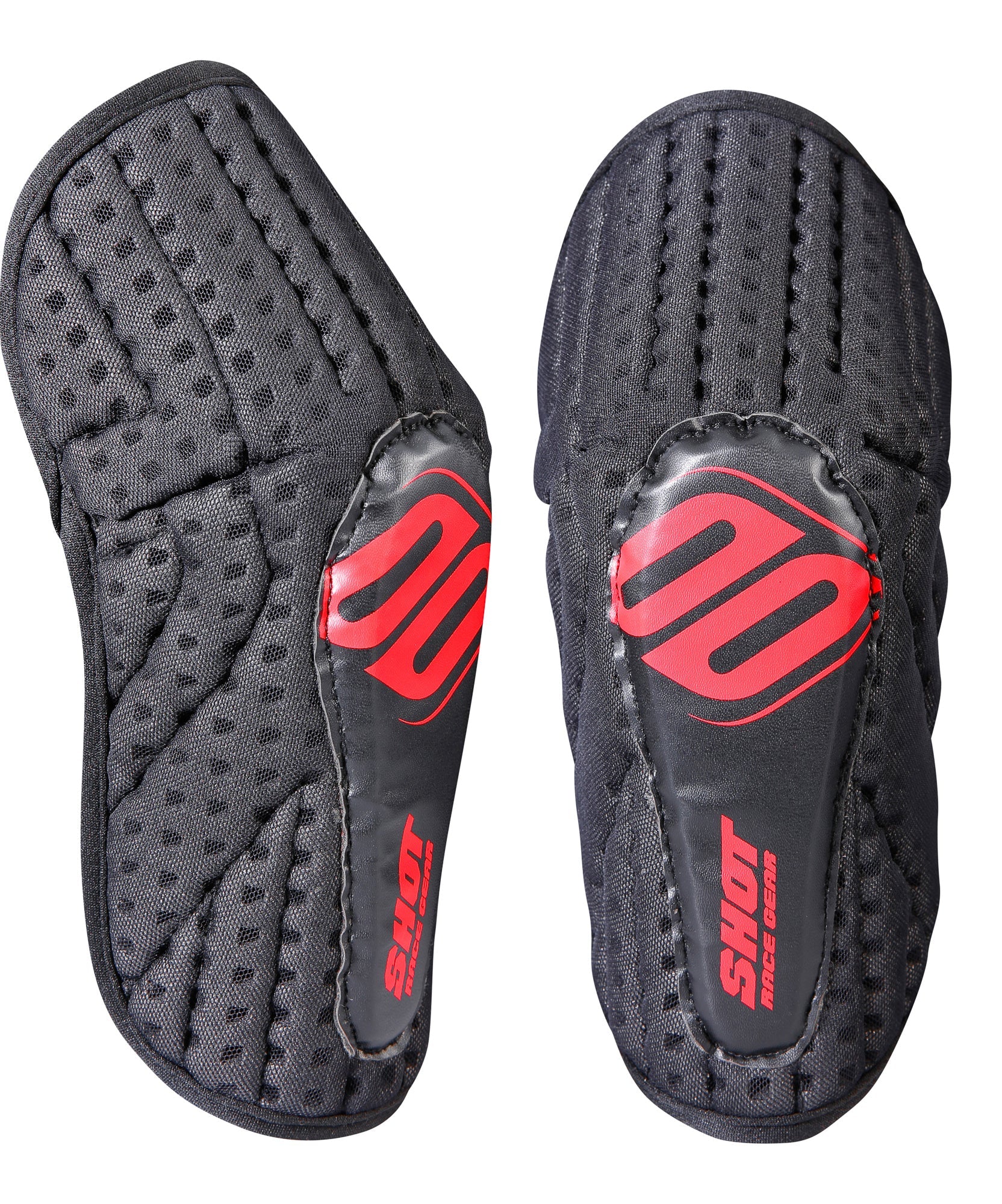 Shot Optimal Youth Elbow Guards Black / Red