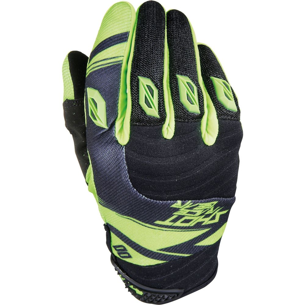 Shot Contact Claw Gloves Neon Green