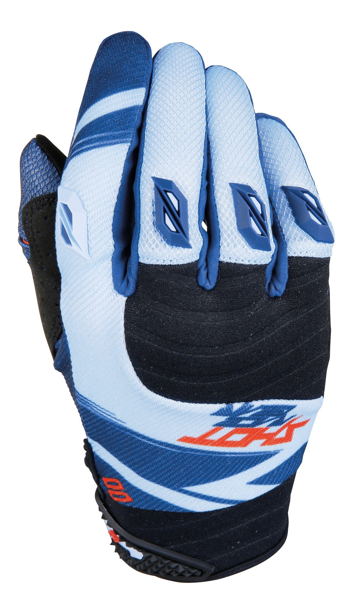 Shot Contact Claw Gloves Blue / Red  - FREE UK Delivery - Moto Central