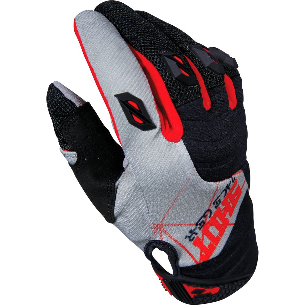 Shot Contact Gloves Infinite Grey / Red