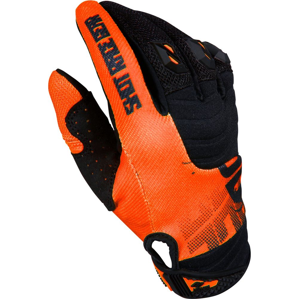 Shot Contact Gloves Venom Neon Orange