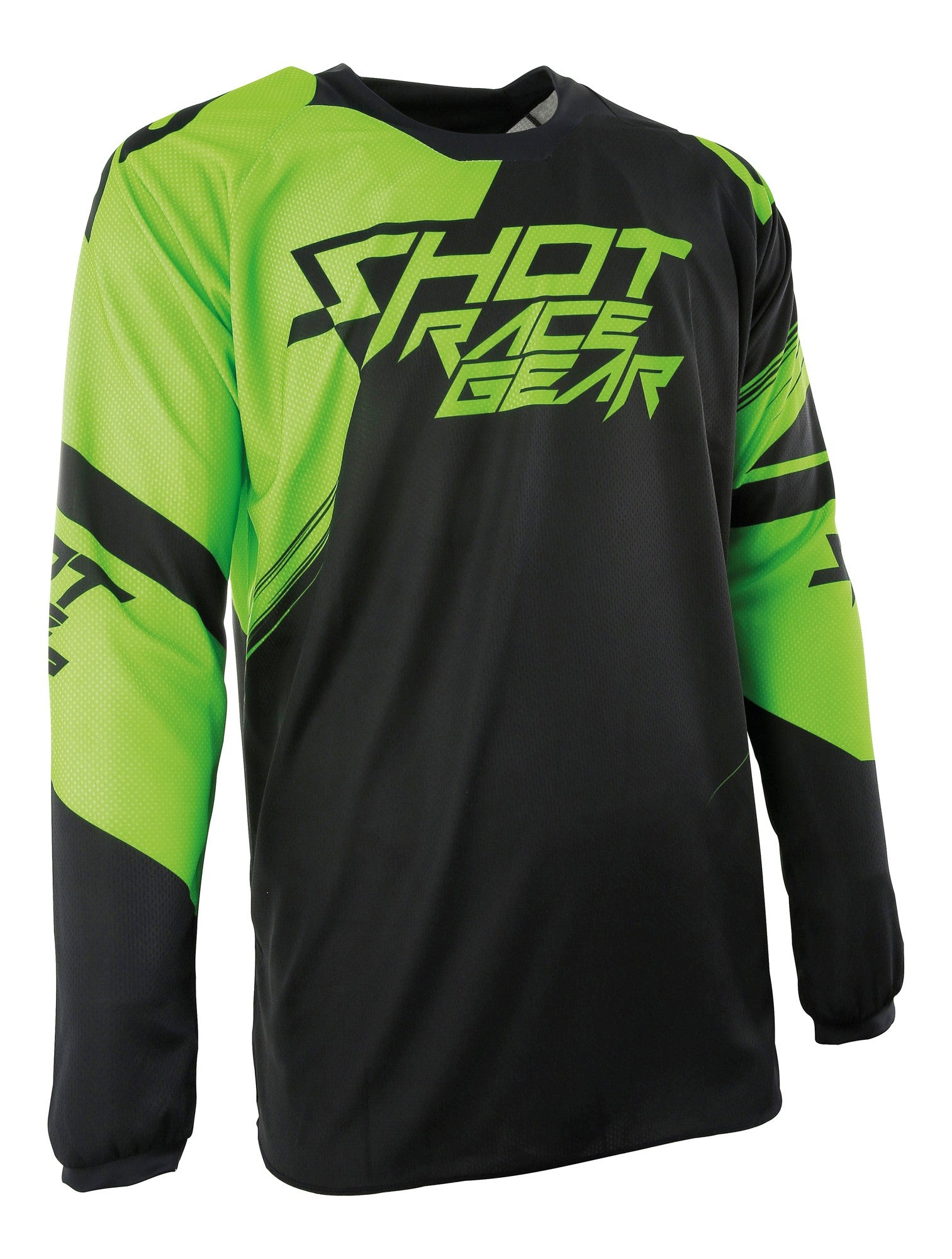 Shot Contact Claw MX Jersey Green - FREE UK Shipping, FREE 365 Day Returns | Moto Central