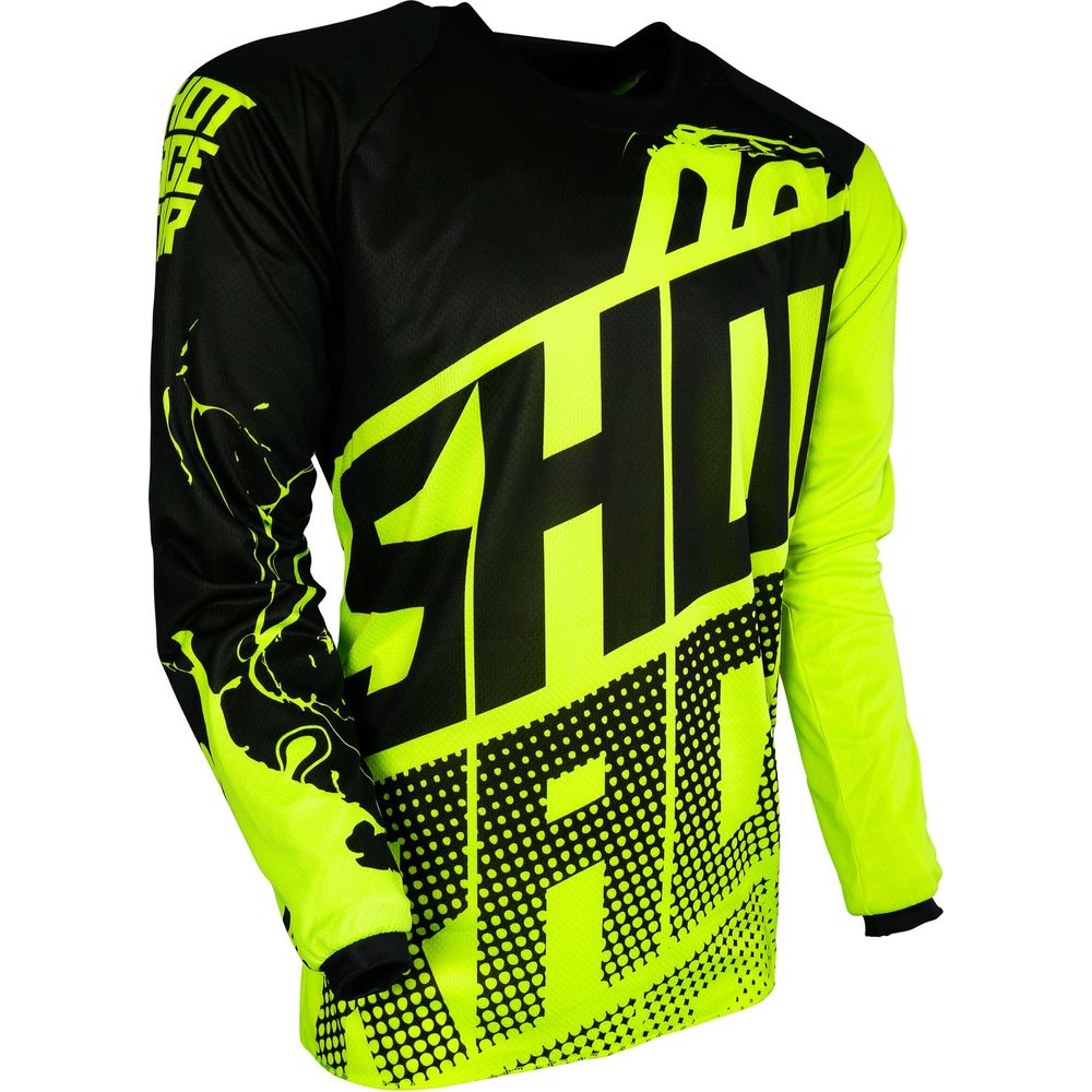 Shot Contact Venom MX Jersey Yellow