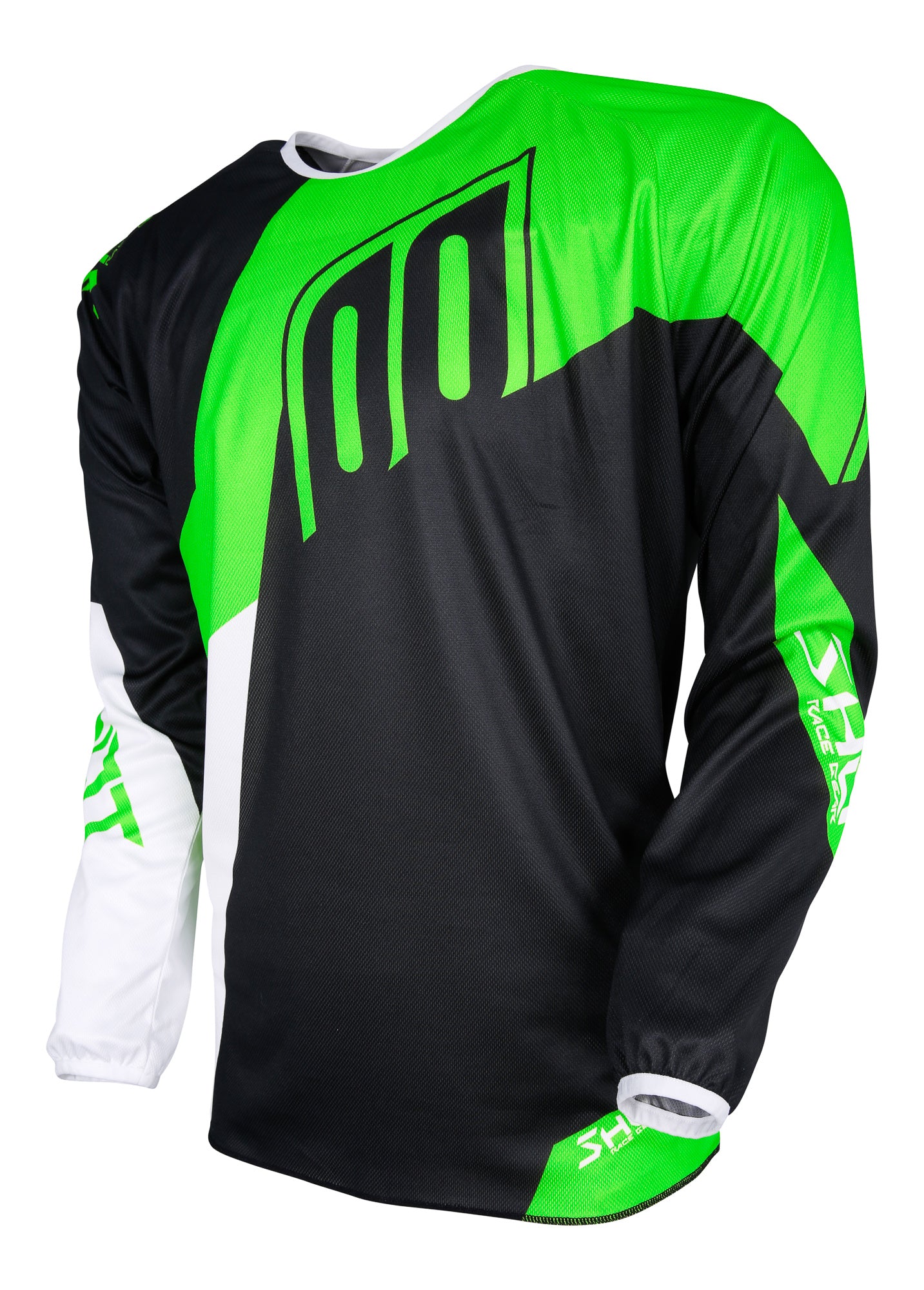 Shot Devo Alert MX Jersey Green  - FREE UK Delivery - Moto Central