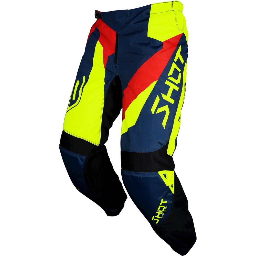 Shot Devo Alert MX Trouser Blue / Red / Yellow