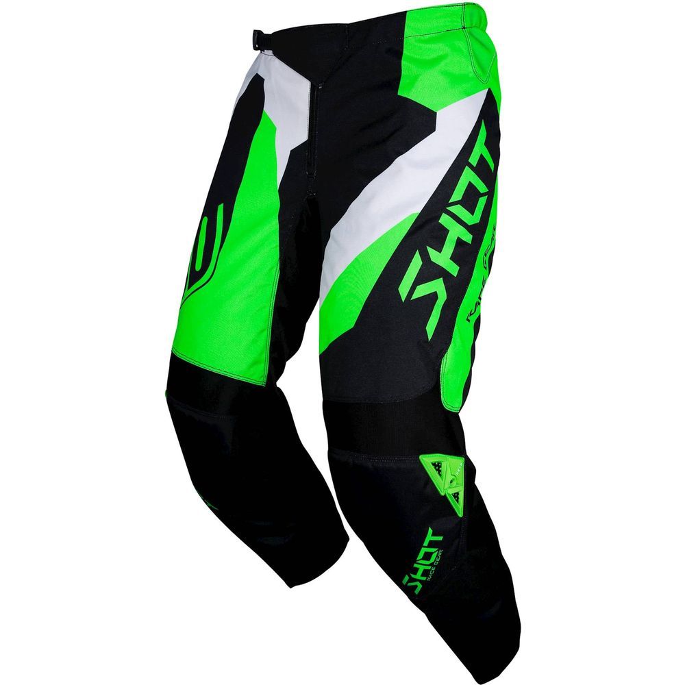 Shot Devo Alert MX Trouser Black / Green / White