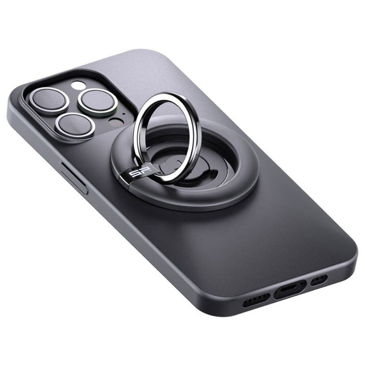 SP Connect Magnetic Ring Mount Black For SPC+ Phone Cases - FREE UK Shipping, FREE 365 Day Returns | Moto Central