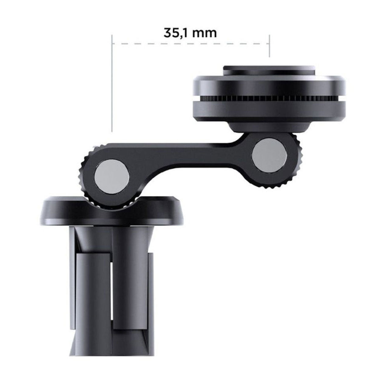 SP Connect CNC Moto Stem Mount Pro Black For SPC+ / SPC Phone Cases - FREE UK Shipping, FREE 365 Day Returns | Moto Central