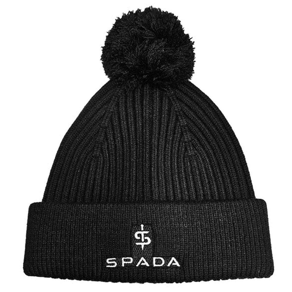 Spada Bobble Beanie Black