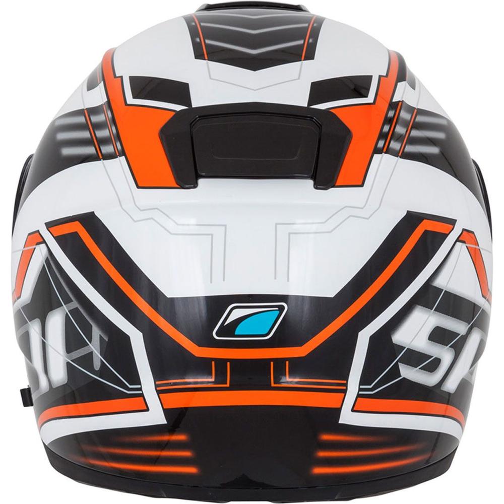 Spada SP16 Gradient Full Face Helmet White / Orange