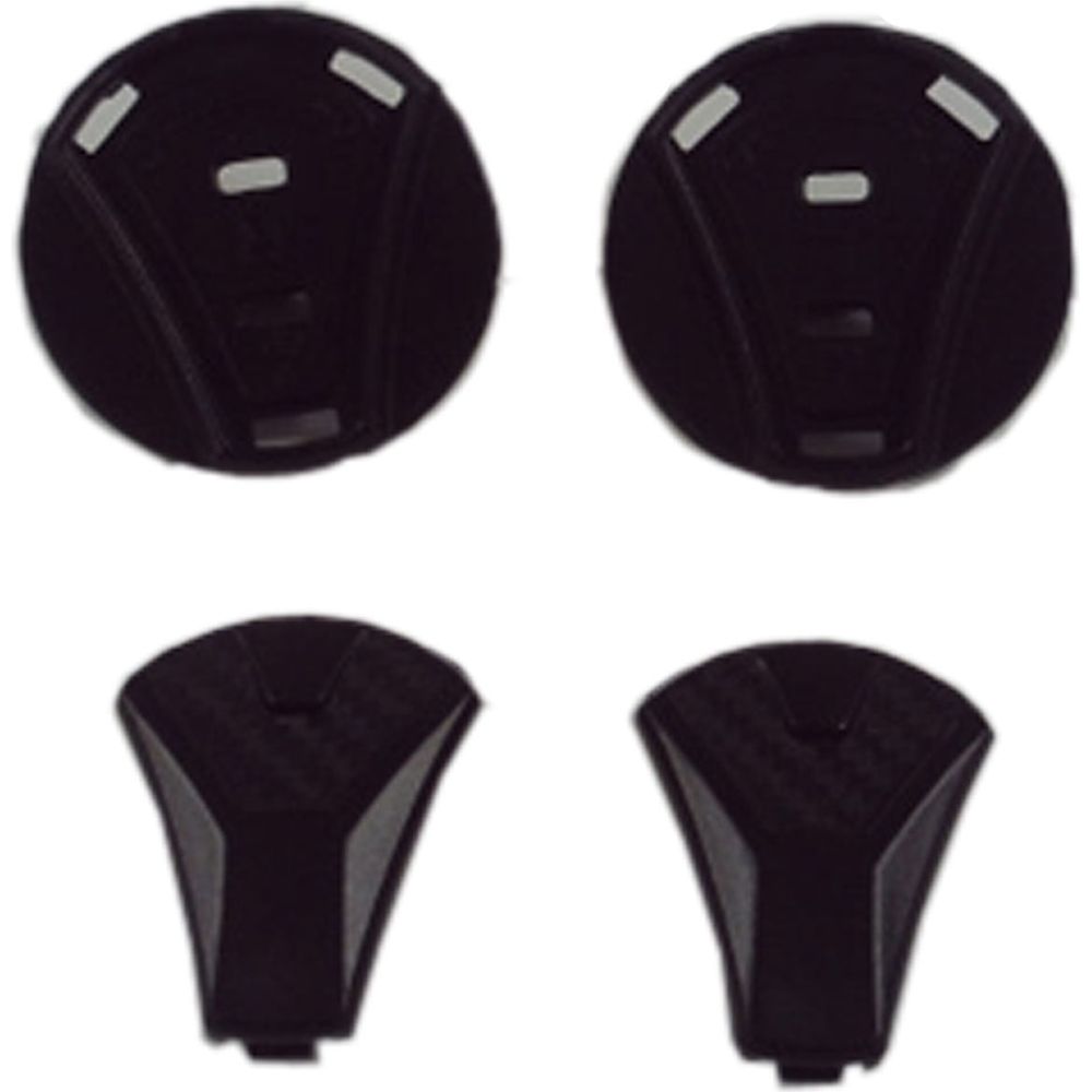 Spada Hellion Visor Outer Covers Black - Pair