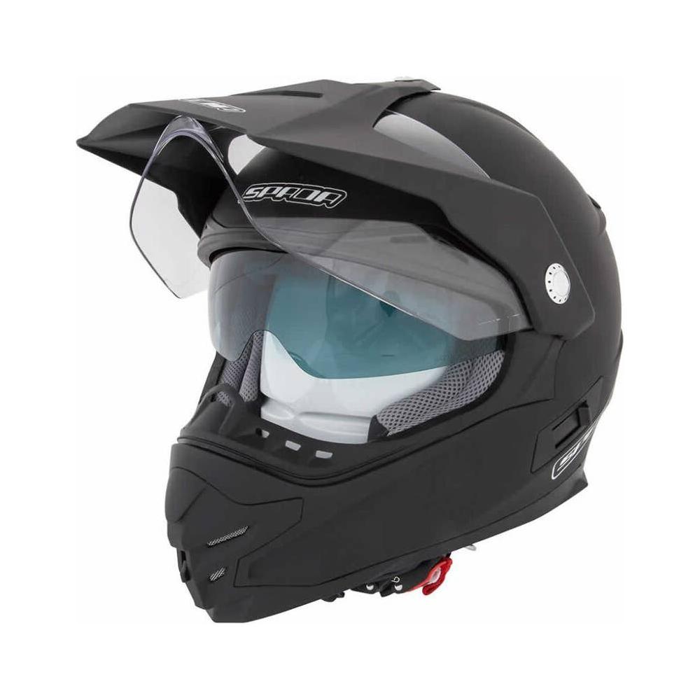 Spada Intrepid Plain Full Face Helmet Matt Black