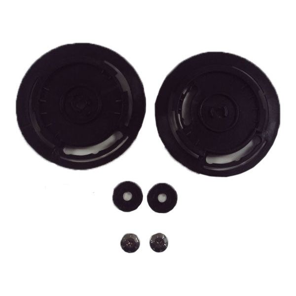 Spada Lycan Base Plates & Screw Set Black