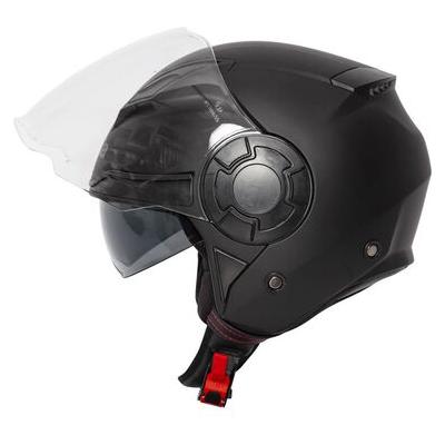 Spada Lycan Open Face Helmet Matt Black  - FREE UK Delivery - Moto Central