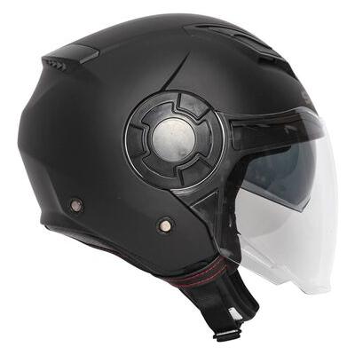 Spada Lycan Open Face Helmet Matt Black  - FREE UK Delivery - Moto Central