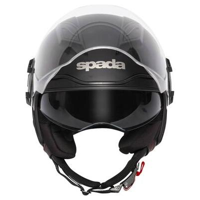 Spada Lycan Open Face Helmet Matt Black  - FREE UK Delivery - Moto Central