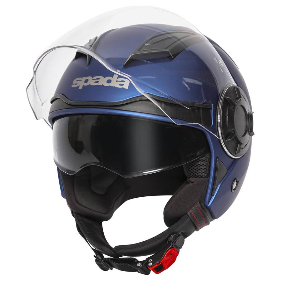 Spada Lycan Open Face Helmet Matt Blue