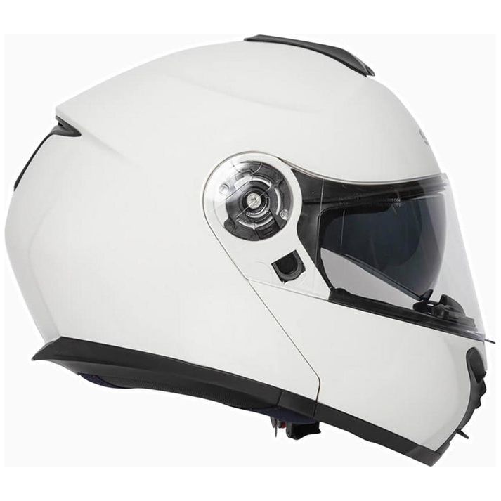 Spada Orion Flip-Up Helmet White - FREE UK Shipping, FREE 365 Day Returns | Moto Central