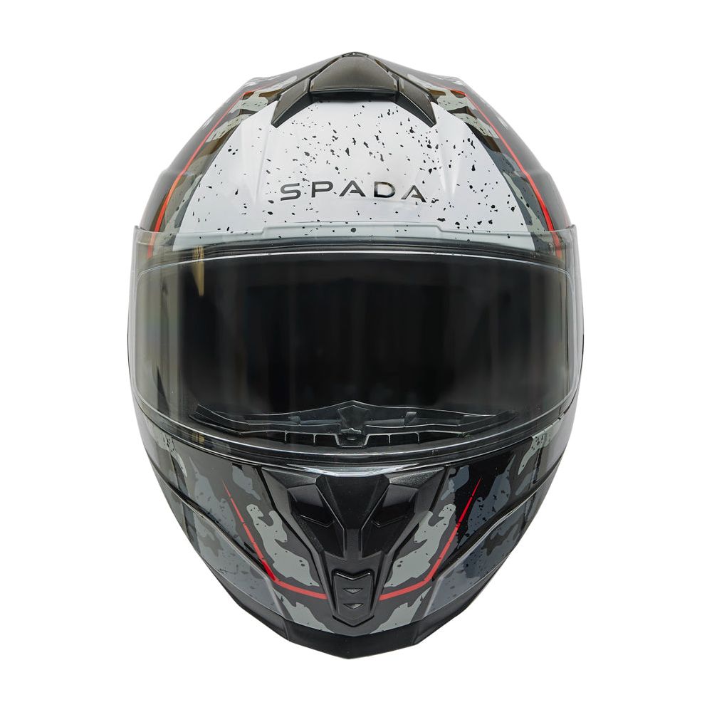 Spada Raiden 2 Meisai Red Full Face Helmet Camo Red